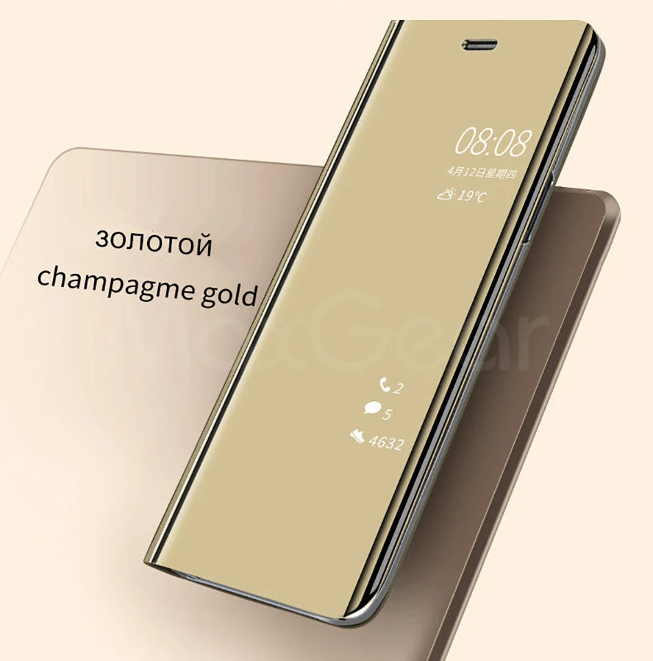 Зеркальный флип-чехол для телефона huawei mate 9 10 20 Pro Lite Smart Clear View Cover для huawei P8 P9 P10 P20 Plus Pro Lite P Smart
