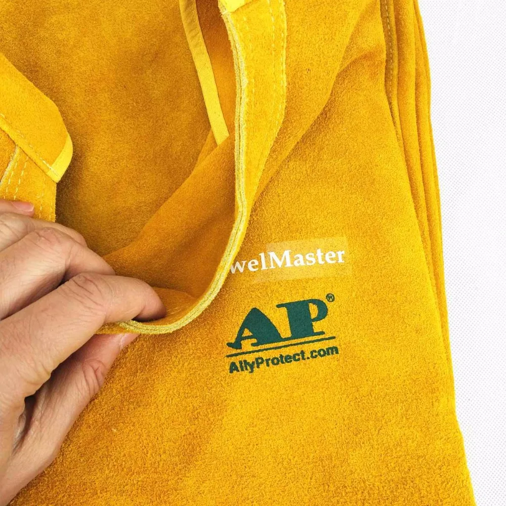 Фартук для сварки Leaether накидки и нагрудники фартук из воловьей кожи с защитой от