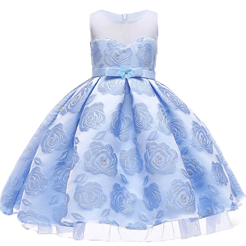 Kids Dresses for Girls Christmas Dress New Years Princess Ball Gown Flower Wedding Party Baby Girl Pageant Clothes | Детская одежда и