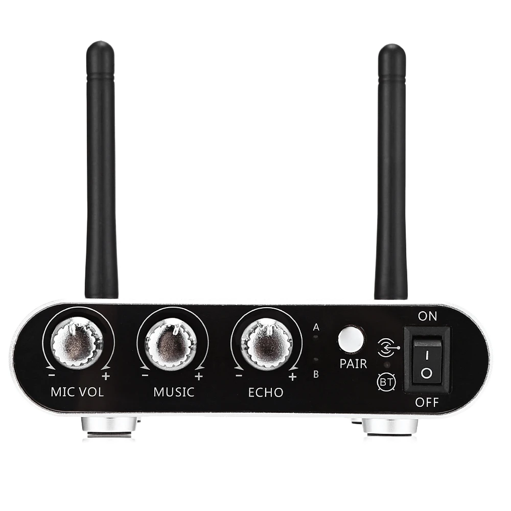 1 пара беспроводной микрофон системы UHF Ручной bluetooth микрофоны 10 каналов анти