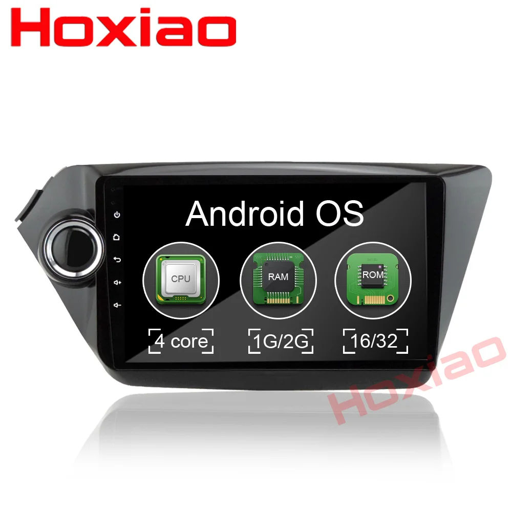 2G + 32G 2 Din Android DVD для Kia Rio K2 2010 2011 2012 2013 2015 2016 головное устройство автомобиля стерео