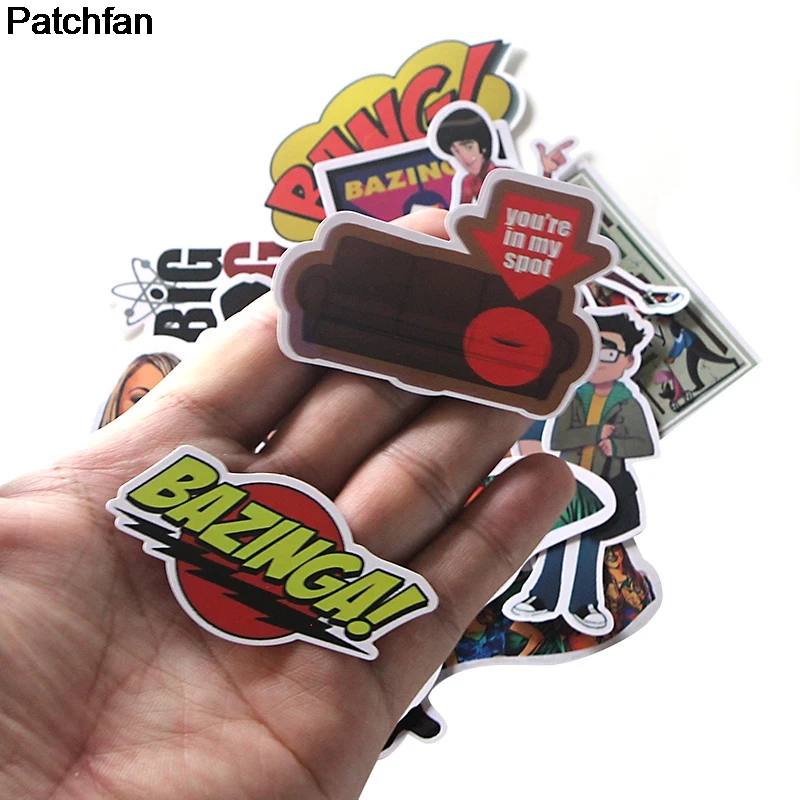 Patchfan 17 шт. 90s TBBT значок DIY декоративные наклейки Дети DIY стены тетрадь чехол для телефона Скрапбукинг альбом A1925