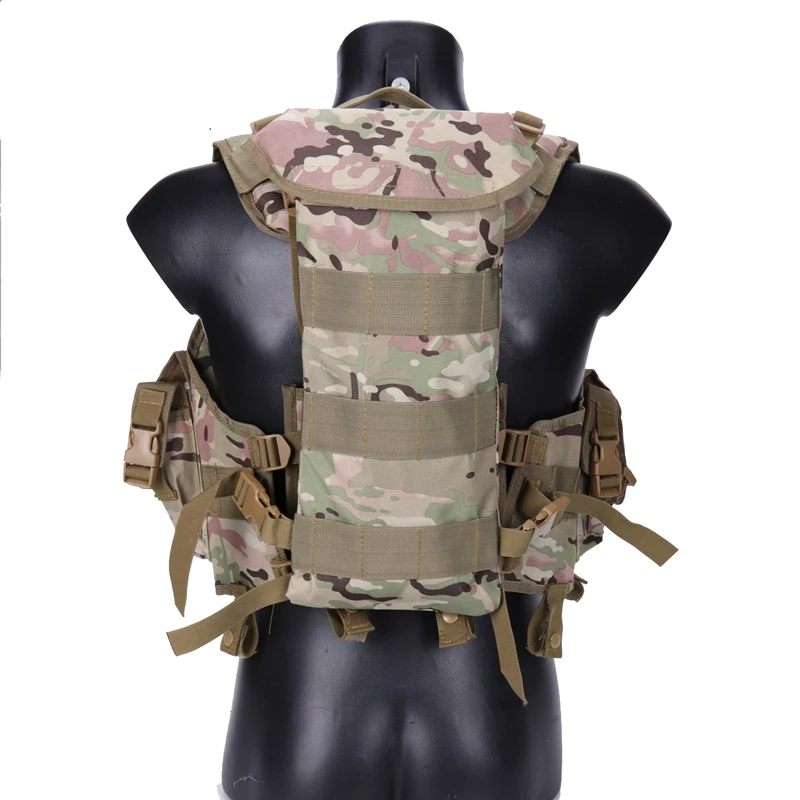 Военный страйкбол жилет тактический Молл Боевой Камуфляжный мужской охотничий