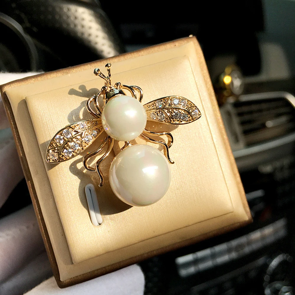 Seven Candy Bee жемчужные броши для женщин 2019 модная брошь аксессуары темперамент