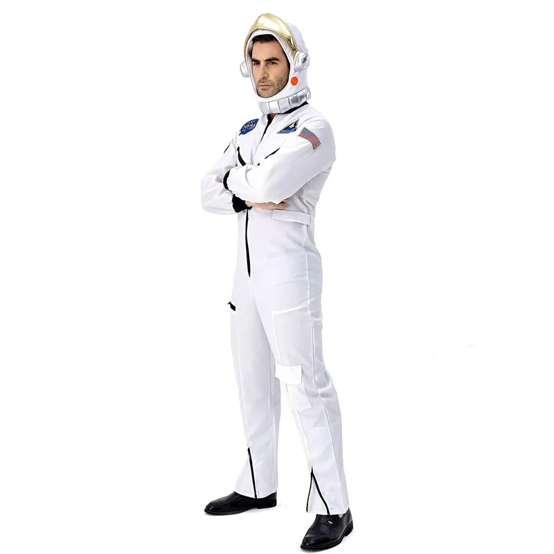 Костюм Zhomecos для косплея космонавтов костюм пилота космонавта косплей Хэллоуин