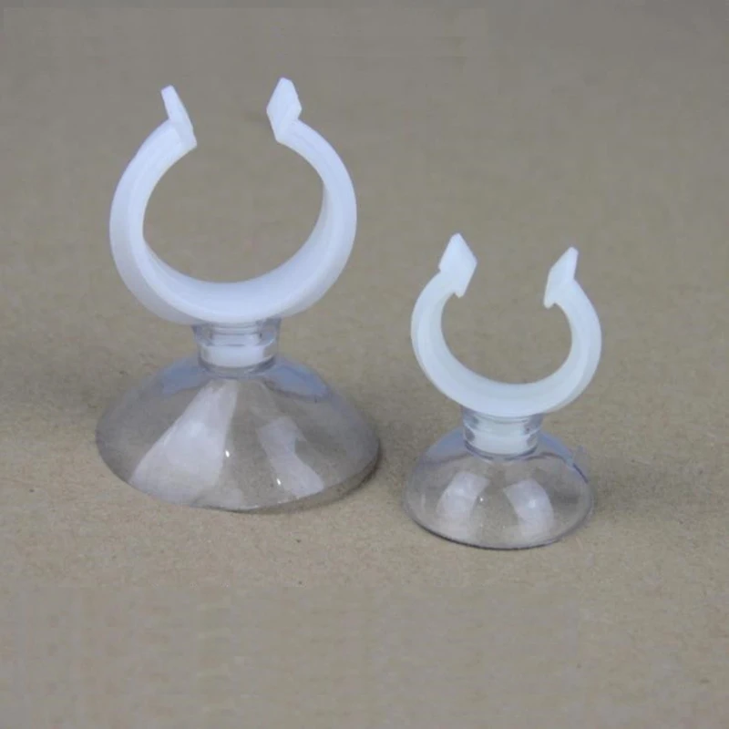 10pcs U-type Plastic Pipe Clamp Hose Connector Fixer Tube Fixed Device Aquarium Fish Tank WaterAccessories Oxygen Tubesuit | Дом и сад