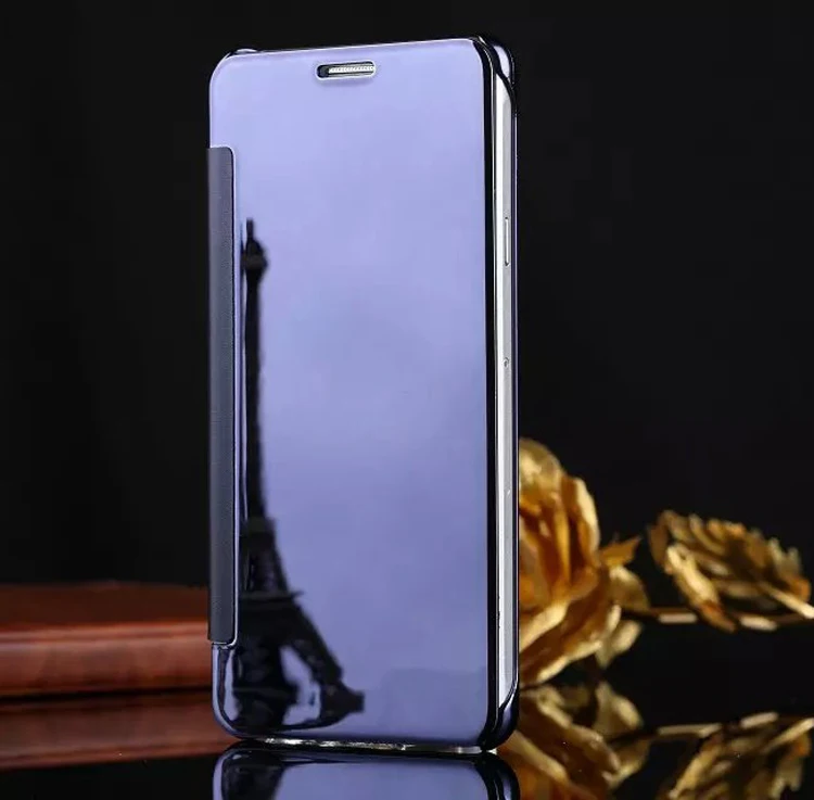 Clear View зеркало смарт-чехол для телефона samsung Galaxy J1 J3 J5 J7 Prime 2016 2017 A3 A5 A7 A8 плюс 2018 Флип