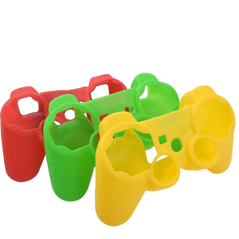 

for Sony Playstation 3 Controller Silicone Case Protective Skin Cover Wrap Case for PS3 Controller Joystick Gel Rubber for PS3