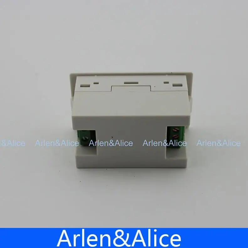 Двойной ЖК дисплей вольтметр амперметр постоянного тока диапазон 0 199 9 в 10 А Синяя