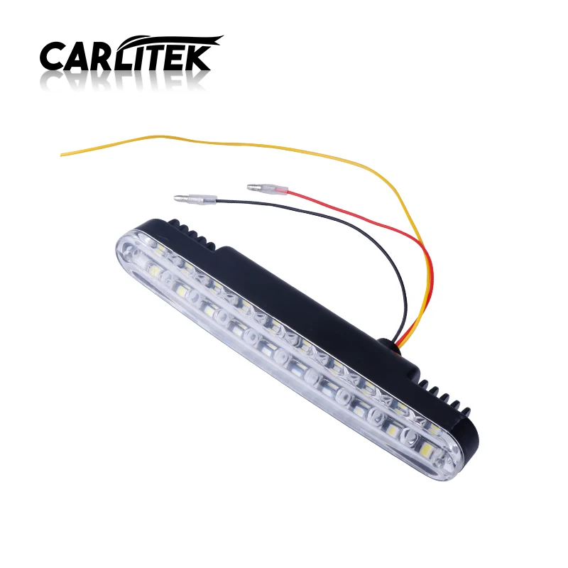 CARLitek 2 шт. светодиодный белый светильник с поворотным сигналом желтый 12 В