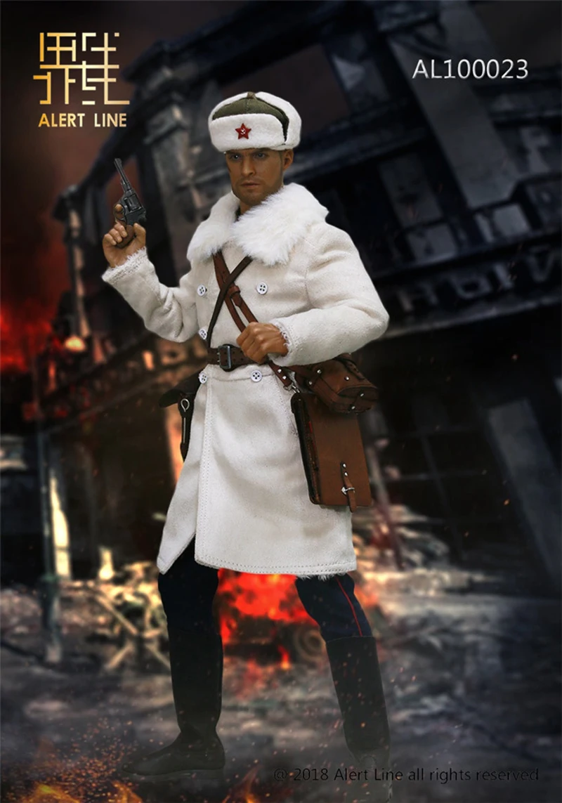 AL100023 линия оповещения 1/6 WW2 1942Red армейская пехота, набор для 1" мужской фигуры тела