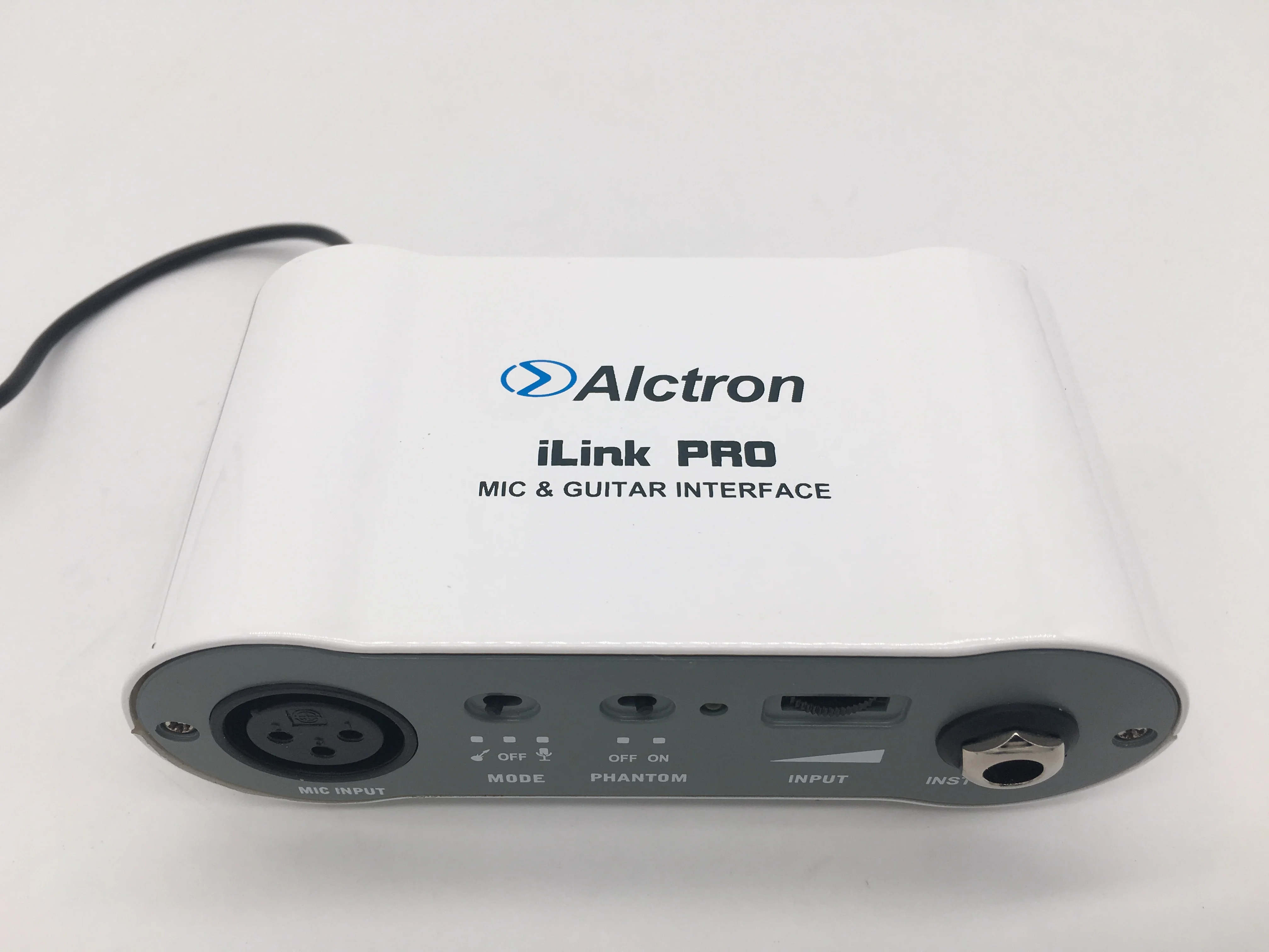 Alctron iLink PRO смартфон планшет аудио интерфейс микрофон и конвертер для гитары