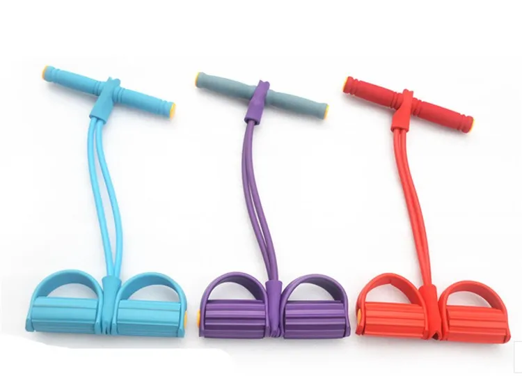 2016 новые фитнес-резинки желтая педаль тренажер динамическая Эспандер для