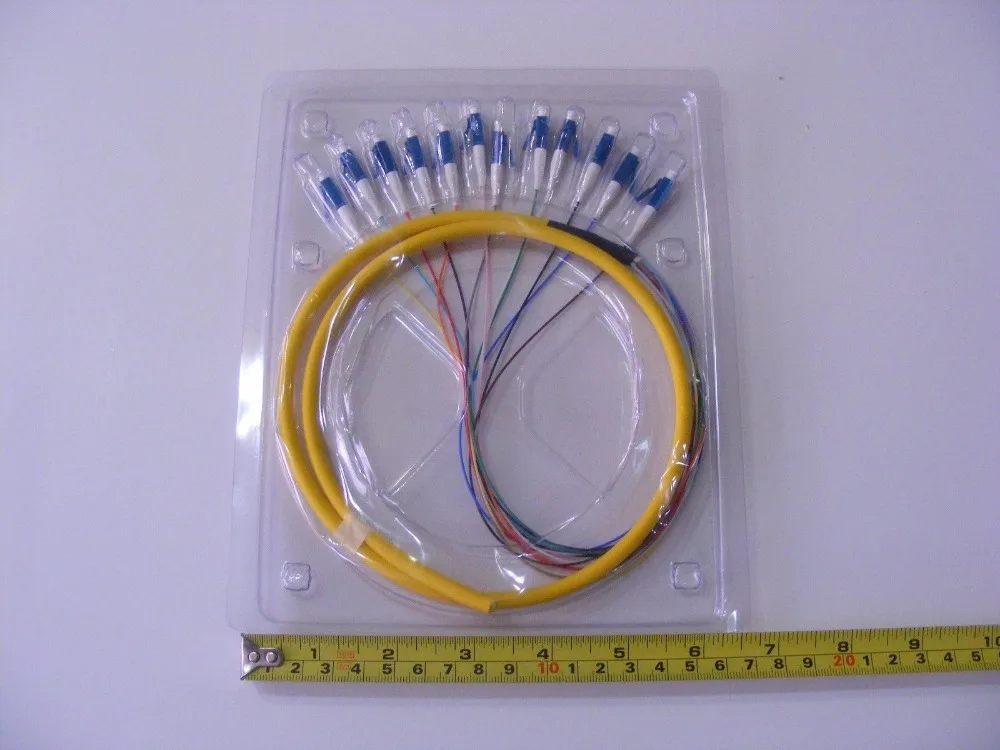 

3M Fiber Optic Pigtail SM single mode 12 LC cable loose fiber indoor fusion