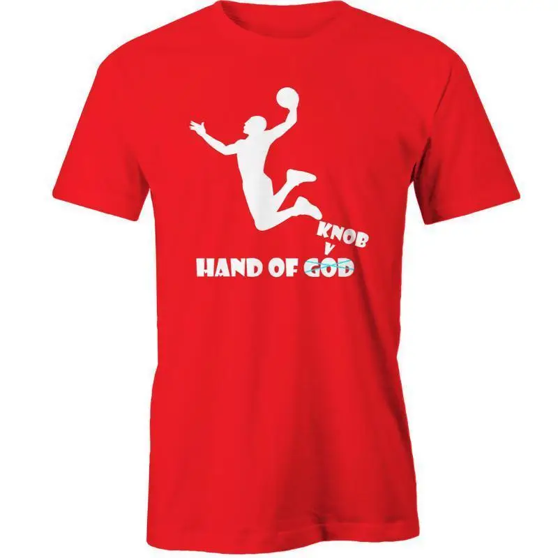 Мода 2017 Лето Рука бога/Ручка Футболка Классический печатных майка мужчины