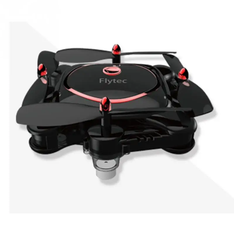 Flytec T16 складной карманный Радиоуправляемый Дрон Quadcopter Высокое Разрешение Wi Fi