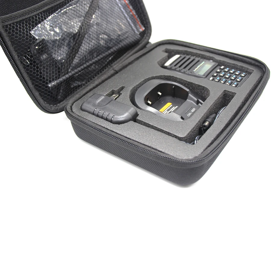 2pcs Nylon Carry Case Holder Walkie Talkie two way Radio Bag For Yaesu Kenwood WOUXUN TYT Baofeng UV-82 BF-888S storage bag