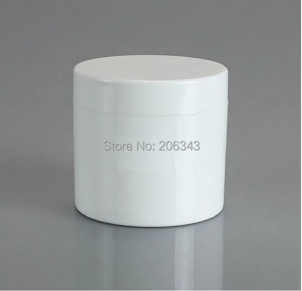 500g round double layer  white cream jar with inner lid  ,cream jar,Cosmetic Jar,Cosmetic Packaging