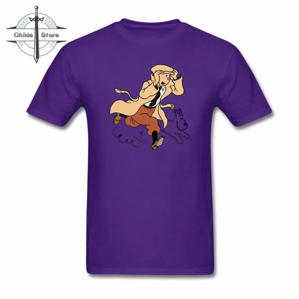 Тинтин и его собака Снежная Приключения Тинтина последние Для мужчин s большой