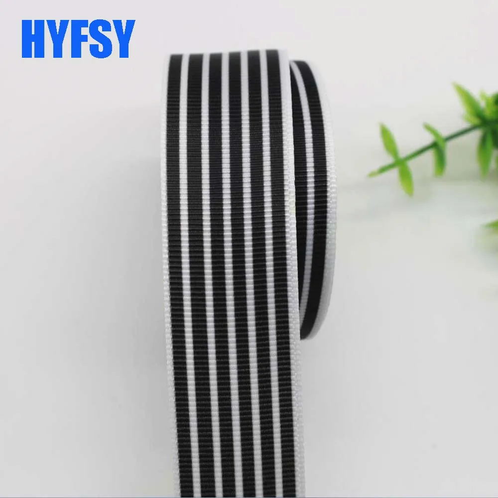 Полосатая лента hyfsy 10027 7/8 22 дюйма 1 дюйм 25 мм материал для банта волос ручной