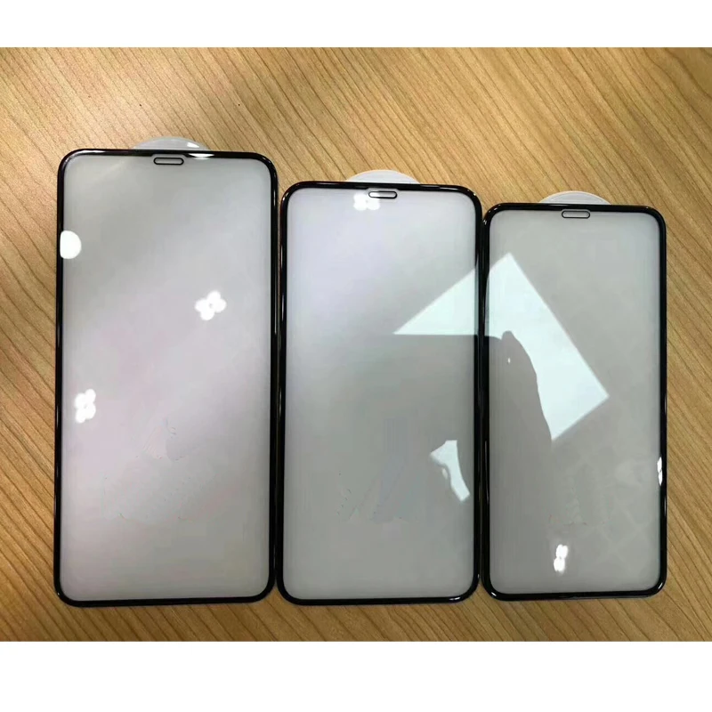 10 шт полноэкранная закаленная Защитная стеклянная пленка для экрана iPhone Xs Max XR с
