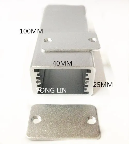 

2pcs aluminum box 40*25-100mm/junction box/Server power box