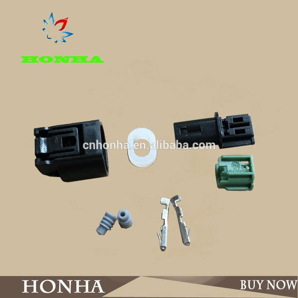 AMP/ TYCO sensor 2 pin female auto plastic connector plug 968405 1 с клеммами и уплотнениями|tyco bmw|tyco plasticsbmw |