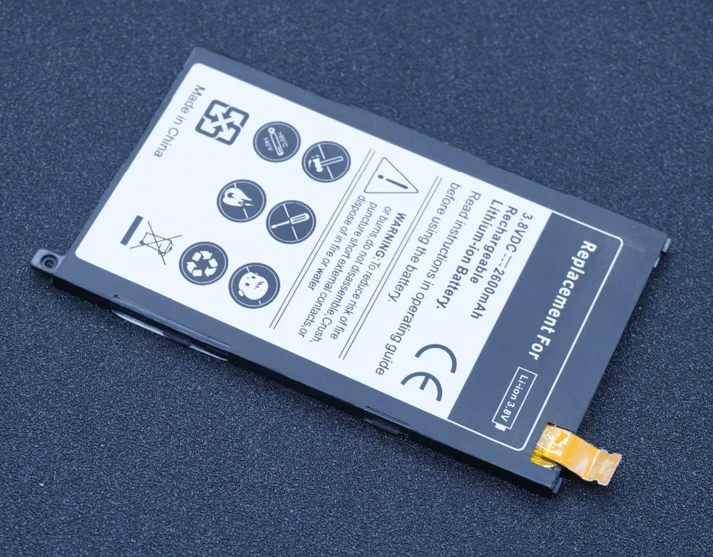 LehonS 1x2600 mAh LIS1529ERPC смартфон Замена литий полимерный аккумулятор для Sony Xperia Z1 Compact mini