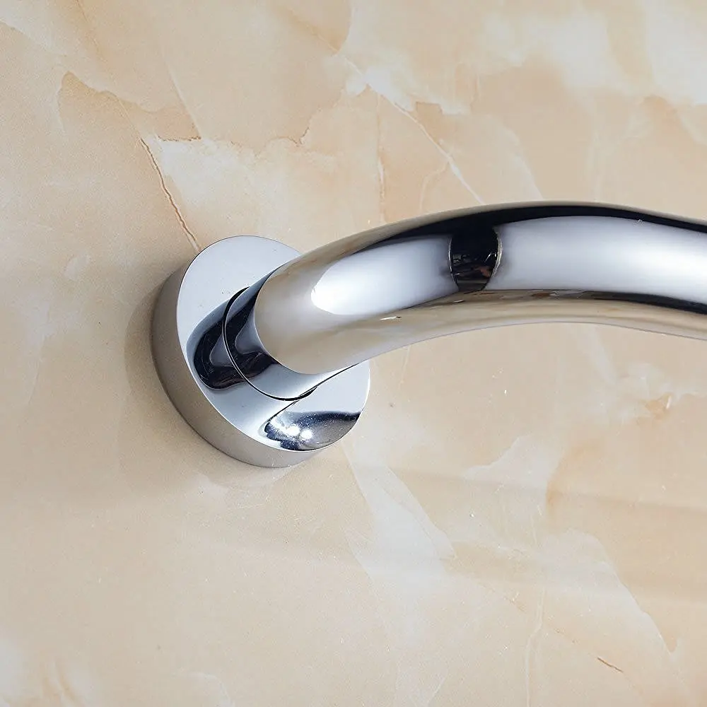 Поручни латунь Домашний Уход 12 дюймовый Современный полированный хром|grab bar|brass