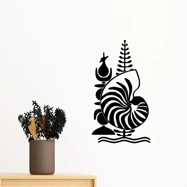 Съемная Настенная Наклейка с национальным гербом Новой Каледонии