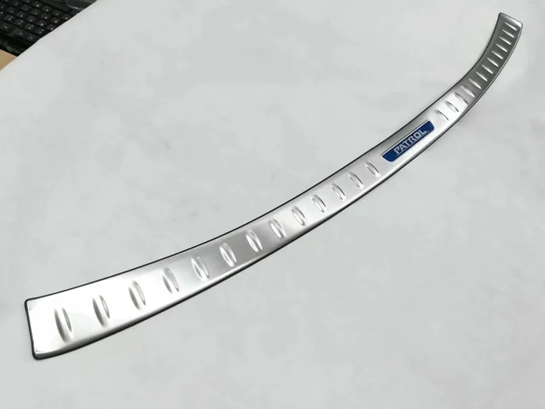 Стайлинг автомобиля протектор заднего бампера из нержавеющей стали защитная