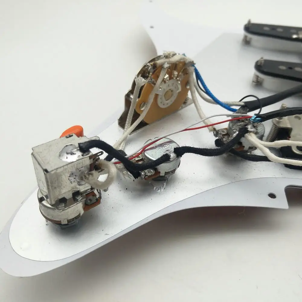 Wilkinson SSH звукосниматель альнико Pickguard жгут проводов Подходит Push Pull функция для гитара Stratocaster