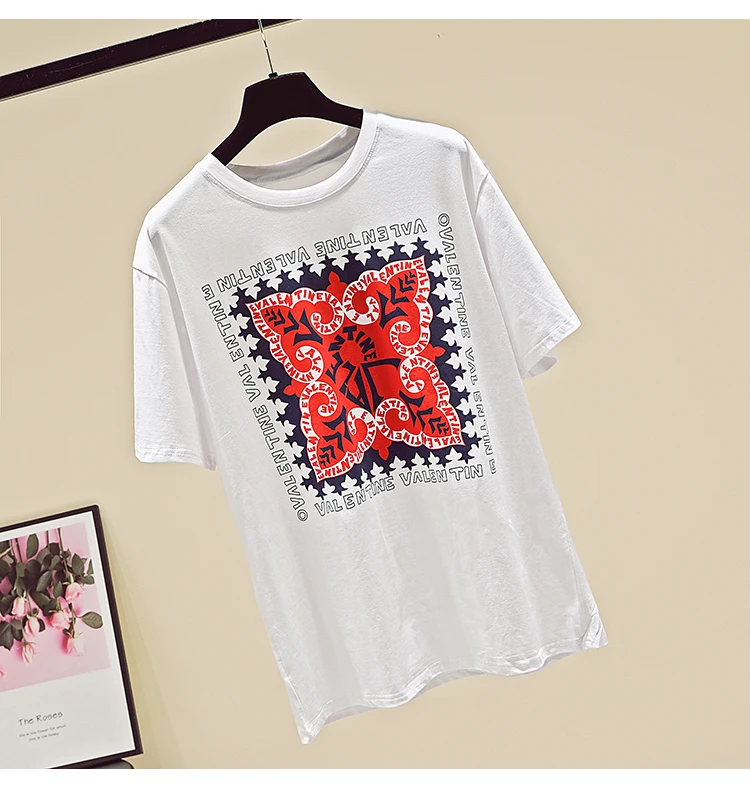 Модная футболка с принтом, женская футболка, хлопковый топ, camisetas verano mujer,, летние топы, футболка, женская одежда, футболка, femme
