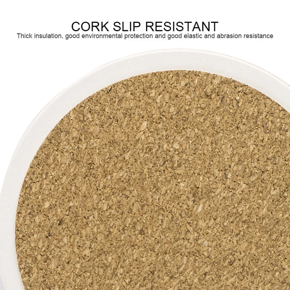 Новый абсорбирующий коврик для чашки Ретро медведь Лев шаблон Подставка Набор