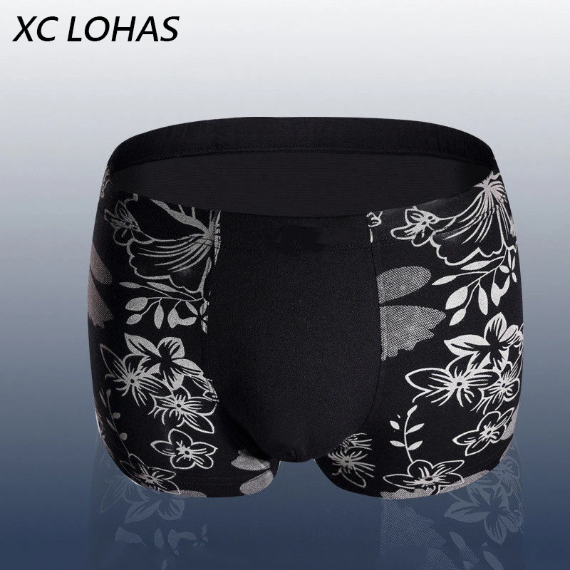 Бренд мужское сексуальное нижнее белье мужские боксеры шорты u образные трусы
