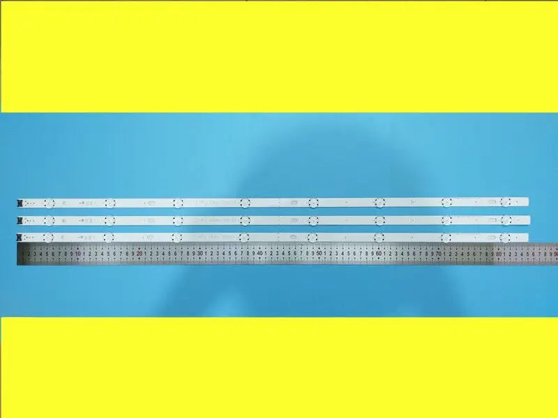 Новый комплект из 5шт. = 15шт. светодиодных подсветок 8LED 850мм для телевизора LG 43LH604V 43LH60_FHD_A Type Innotek 16Y 43дюйма FHD_LED_ARRAY_Rev0.0_151027 on.
