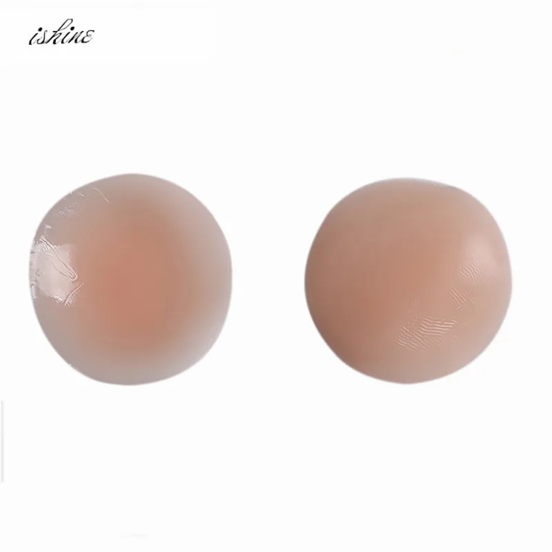 1 пара кожаных круглых/цветочных форм многоразовых силиконовых подушечек для