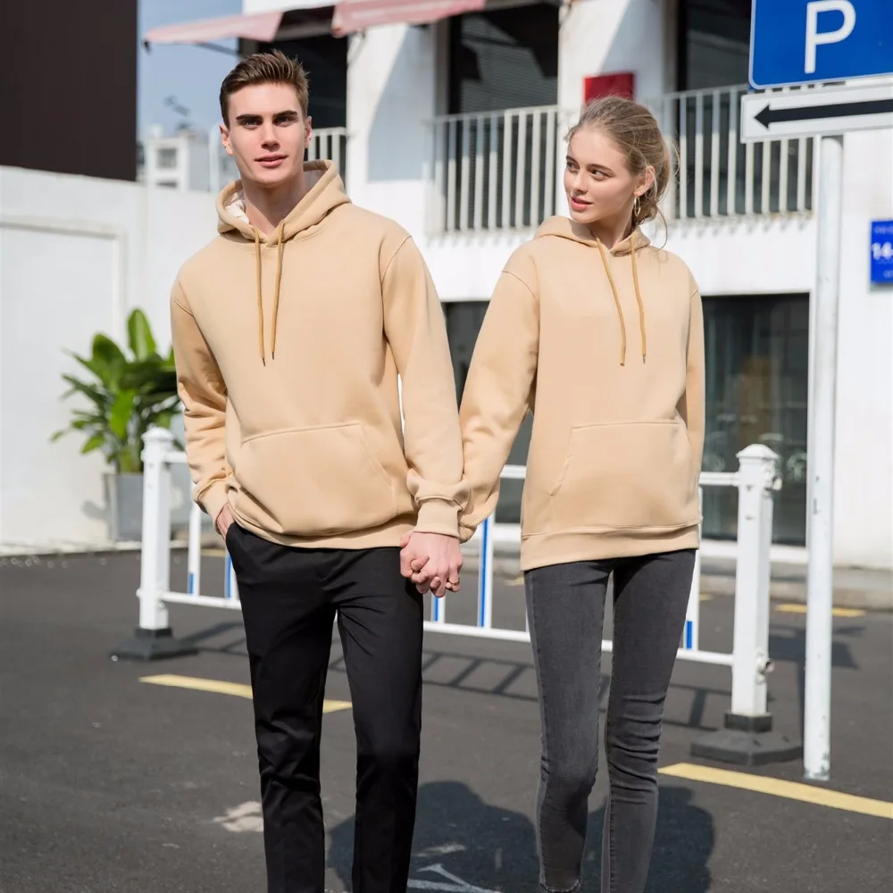 Толстовка мужская модная цветная плотная с капюшоном размер S XXXL|Мужские