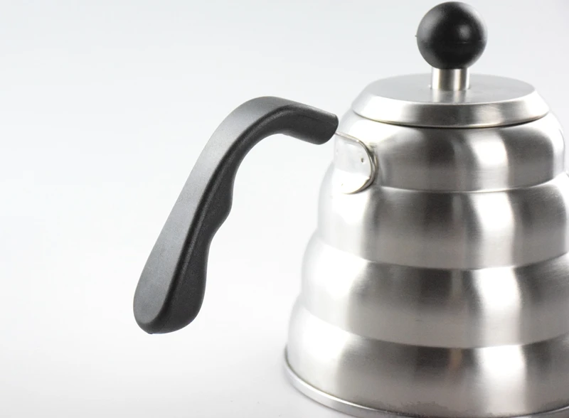 Эко кофе V60 Кофе чайник гусиная шея с термометром 304 нержавеющая сталь 1200 мл перколяторы японский стиль кофе чай горшок