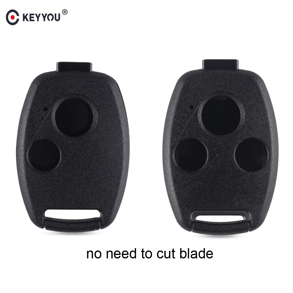 KEYYOU без лезвия для Honda Accord CRV пилотный гражданский 2007 2008 2009 2010 2/3 кнопочный пульт