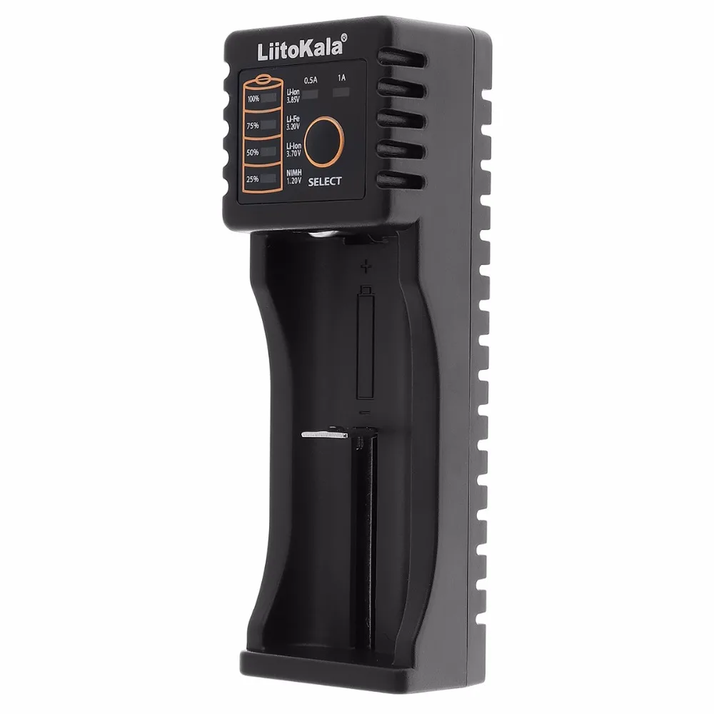 Liitokala Lii 100 USB умное зарядное устройство с Светодиодный индикатор для 1 2 В 3 7 в 8 AA AAA