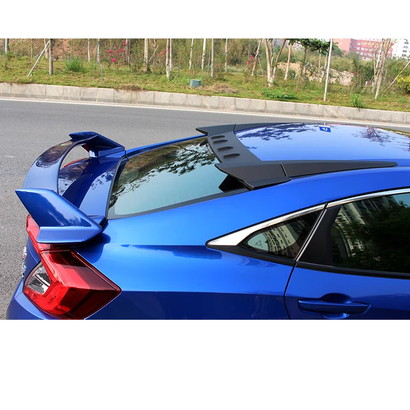 Автомобильный Стайлинг Подходит для Honda 10th Gen Civic sedan- ABS задний плавник крыла спойлера