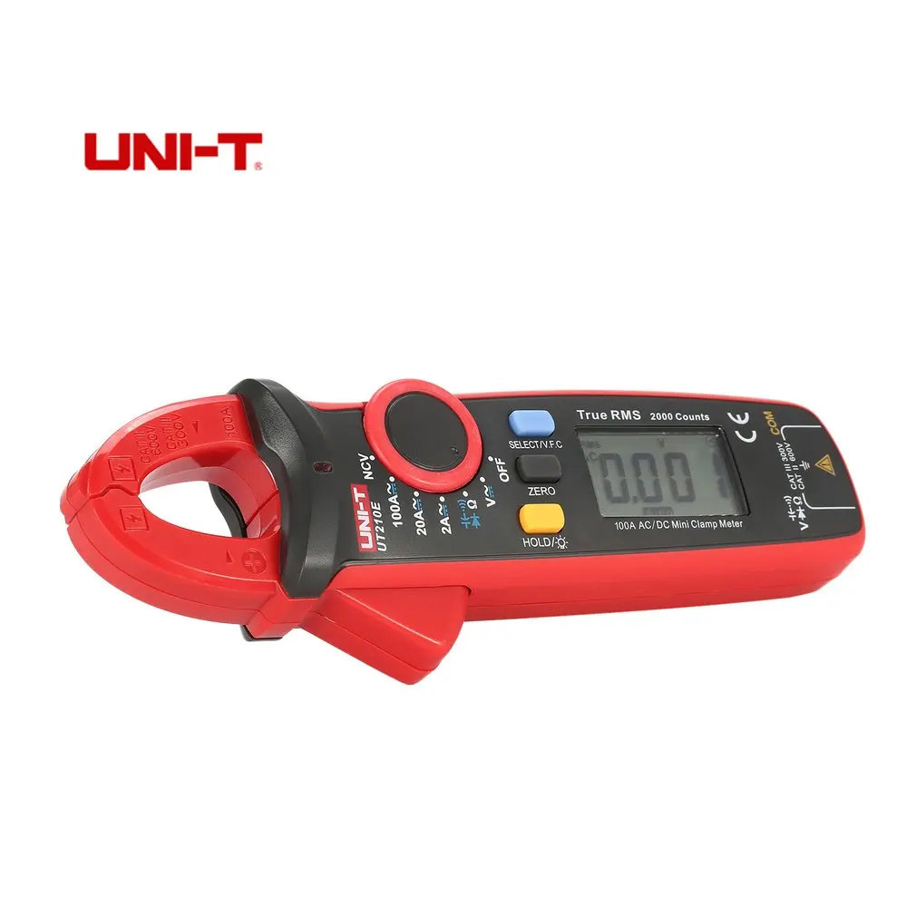 UNI-T мини True RMS цифровой портативный мультиметр зажим Volmeter Авто диапазон DC/AC