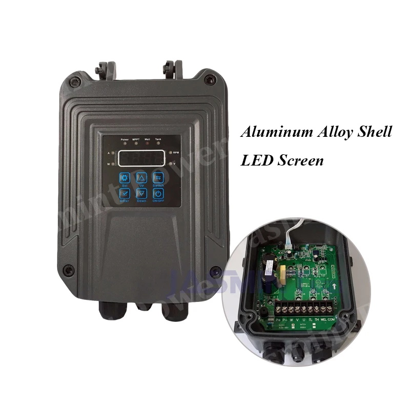 3 дюйма 140 W DC24V погружной водяной насос на солнечной батарее потока 2.5m3/ч 15 м со