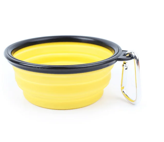 500 шт. силиконовые складные миски для кормления собак|dog water dish|travel bowlfeeding bowl |