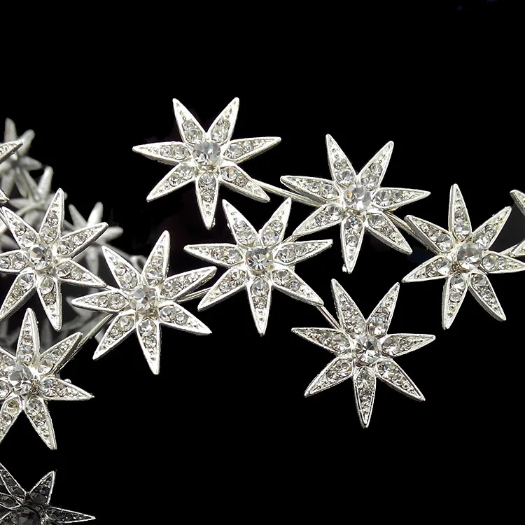 Женская повязка на голову с кристаллами роскошная свадебная корона тиары