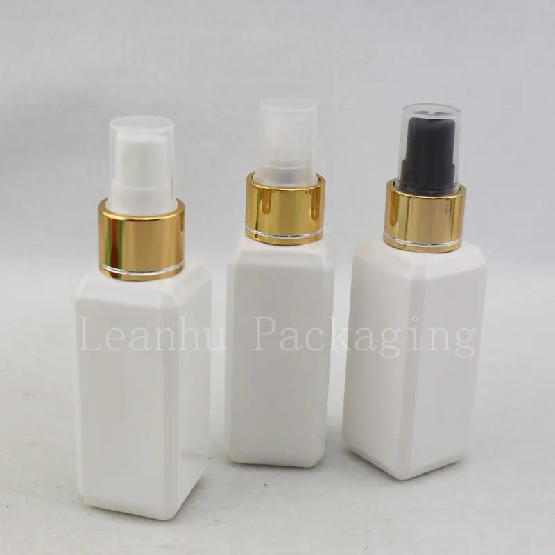 Белая флакон-распылитель для духов 50 мл косметический контейнер пустые парфюмы и