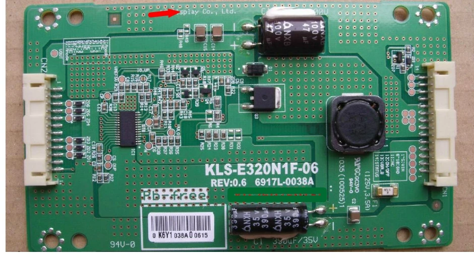 Inventor 6917L 0038A 0038B Высоковольтная плата для настройки ЖК дисплея FORKLS E320N1F 06 REV 0 6 T