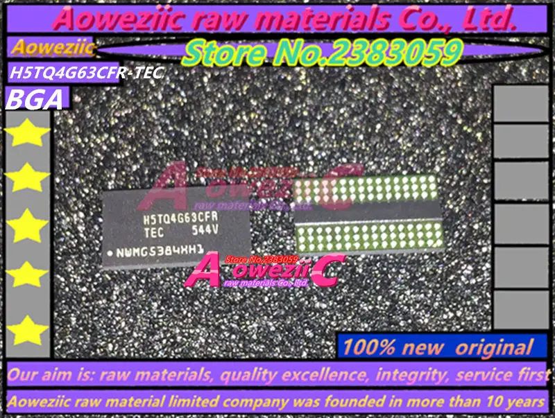 

Aoweziic 100% new original H5TQ4G63CFR-TEC BGA Memory chip H5TQ4G63CFR TEC