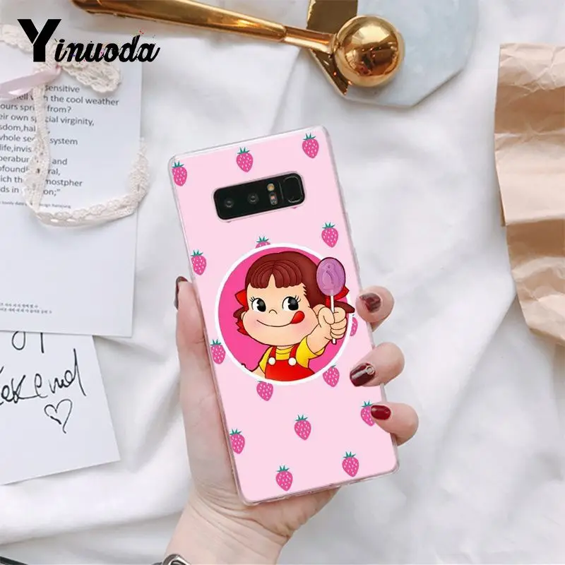 Yinuoda Япония Fujiya/конфеты поделка-чехол для телефона Samsung Galaxy S6 S7 край edge plus S5 S9 плюс